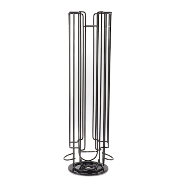 32 Kapsel Kaffepodholder for Dolce Gusto 360 Graders Roterende Karusell Kaffe Kapsel Oppbevaringsarrangør for Hjemmekafé Svart