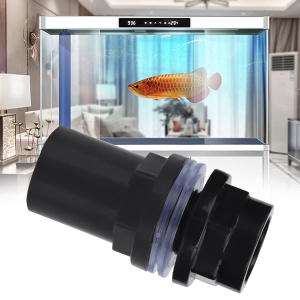 5 st/set PVC Akvarium Vattenrörskarv Rak Röranslutning Akvarietillbehör (25mm)