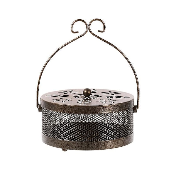 Bærbar Retro Myggspiralholder for Hjem og Camping