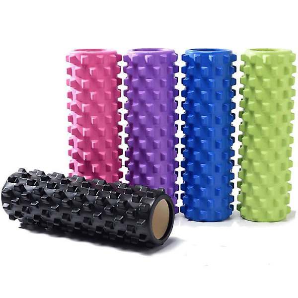 Skumrulle for kroppsmasse - Selvmasse og muskelavslappende verktøy for myofascial smertelindring - Behandle rygg-, nakke- og bensmerter