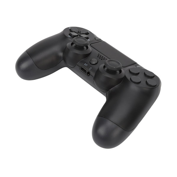 Trådlös spelkontroll Multifunktionell dubbelvibrations Bluetooth-gamepad för PS4-spelkontroller Svart