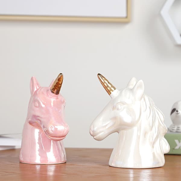 1 st söt keramisk spargris rumsdekoration present till barn