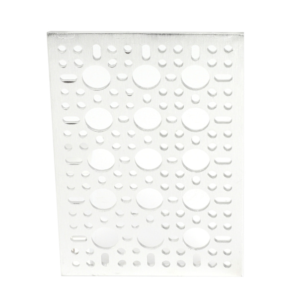 Aluminiumgallerplatta Mesh Displaymönster Industriell kontrollkomponent 3123‑0096‑0144