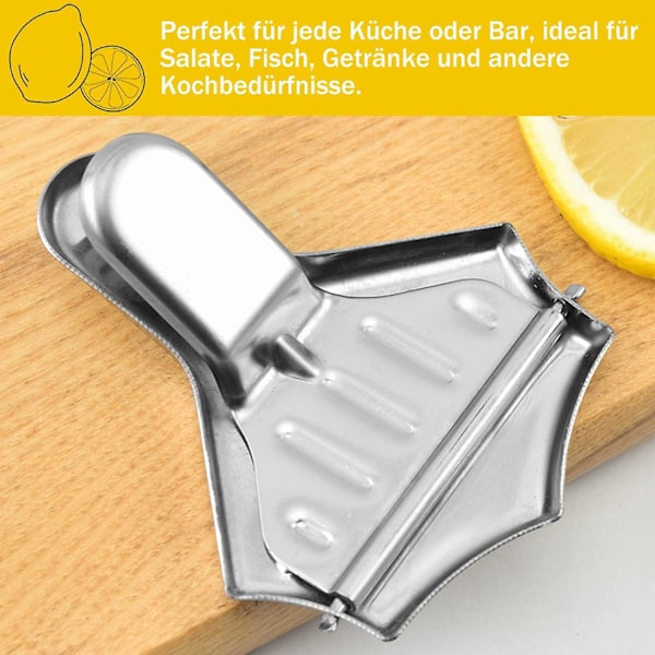 håndjuicer i rustfritt stål, manuell juicer