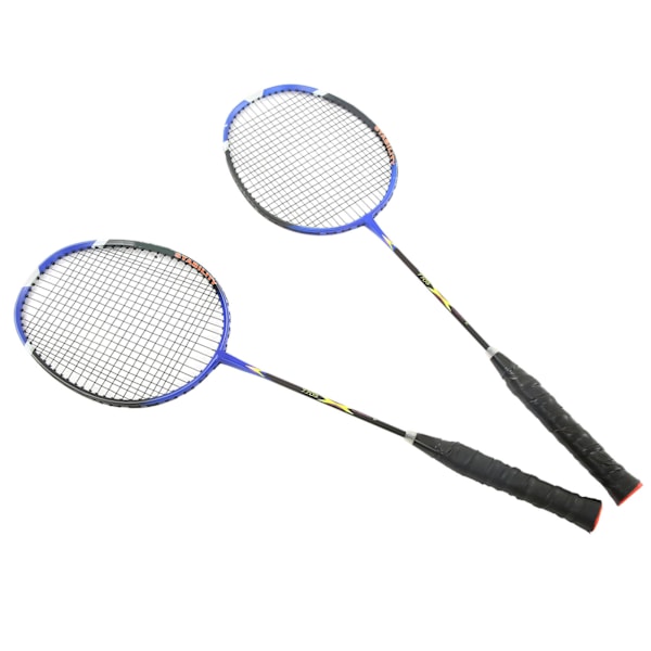 2 stk Badminton Racket Carbon Alloy Ultra Lett Sports Tilbehør for Trening Konkurranse