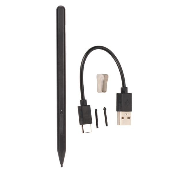 For Pro 3 Stylus Magnetisk 4096 Tryk MPP2.0 Genvejs Taster Palm Rejection Smart Pen til Pro 4 5 6 7 X 8 Book 1 2 3 Sort