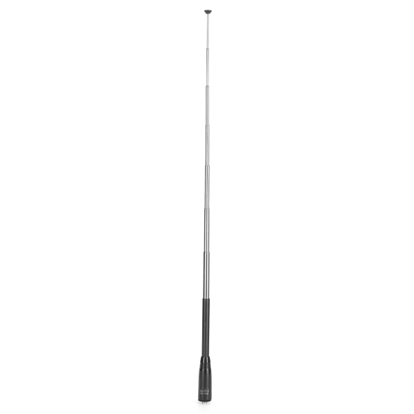 Na771r Teleskopisk SMAF VHF/UHF DualBand-antenn för Baofeng uv5r uv82 888s tguv2 kguvd1p