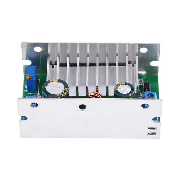 200W 7A 6-35V til 6-55V Høyeffekts Step Up Boost Converter Lader Modul Med Aluminiumskasse