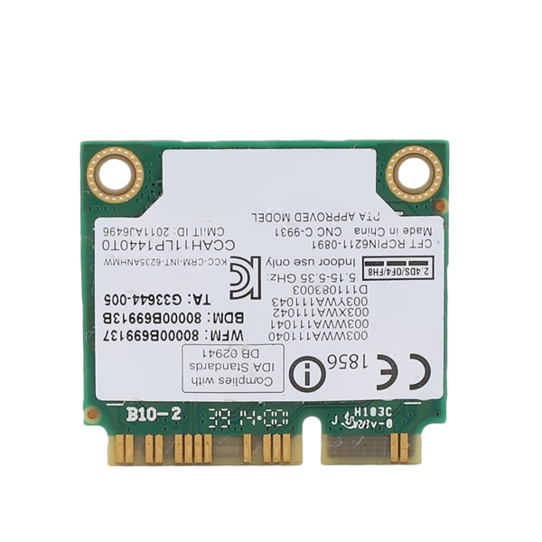 Intel Centrino Advanced N 6235ANHMW Dual Band Wireless Network Card 300M Bluetooth 4.0 for Lenovo M93z M93P