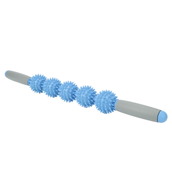 Fascia Blaster Light Blue Five Balls Lihas Hieronta Rentoutus Roller Thorn Balls Selluliitti Hierontatyökalu Urheilun palautustyökalu