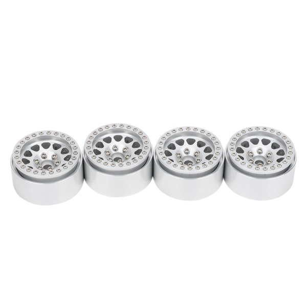 4 kpl 1:10 RC Crawler Car Metal Wheel Hub autonrengas sopii Axial SCX10 / SCX10II / 90046 / 90047 hopea