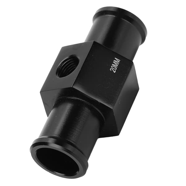 Vandtemperaturadapter Vandtemperaturmåler Sensor 3-vejs stik Motorcykelmodifikation 20 mm
