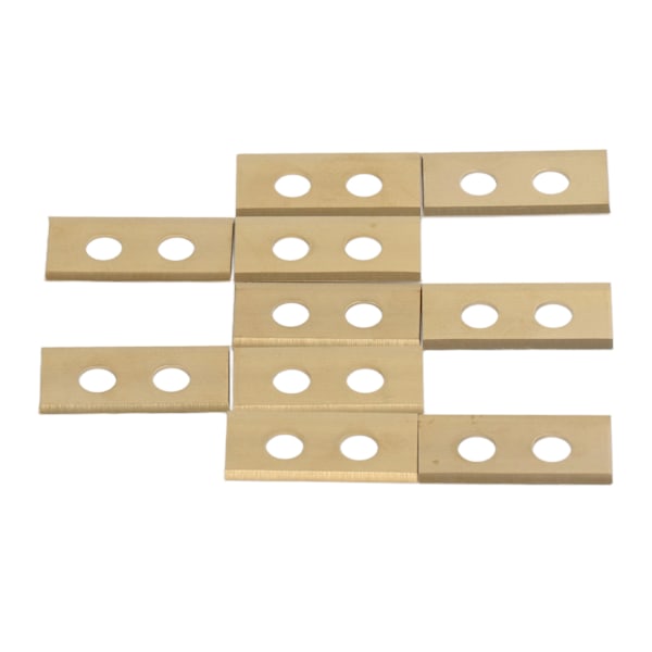 30PCS Gressklipper Endurance Bladsett Rustfritt Stål Titanblader for Worx Landroid Robotgressklipper