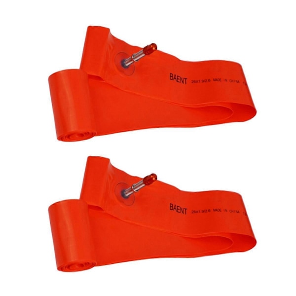 Cykel Metall Schrader Ventil TPU Innerslang (1 par)