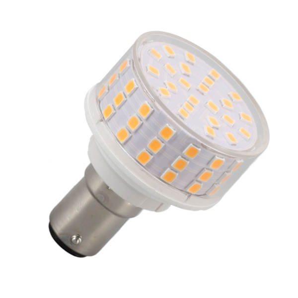 B15 pære 10W 1000LM flimmerfri energisparende LED-maislys for skrivebordslampe 85‑265V varmt lys
