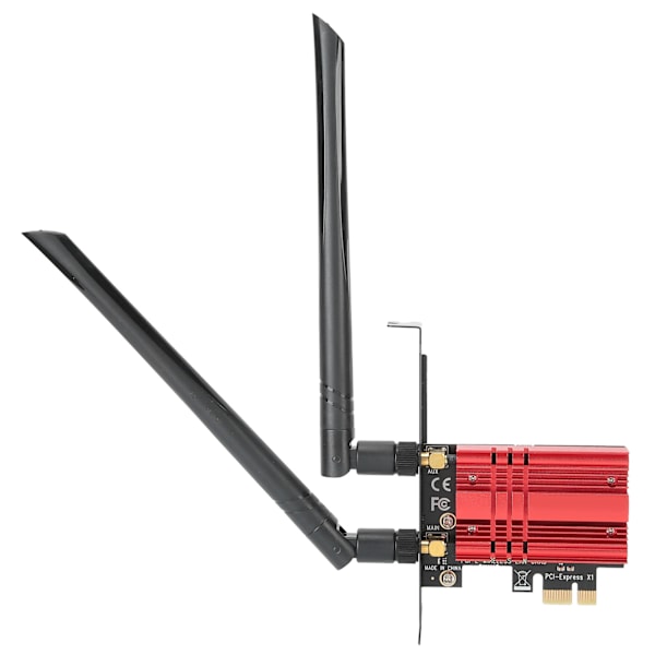 Trådløst nettverkskort 2.4G 5G Dual-Band Desktop PC innebygd PCI-E adaptermottaker AX200S-(BR)