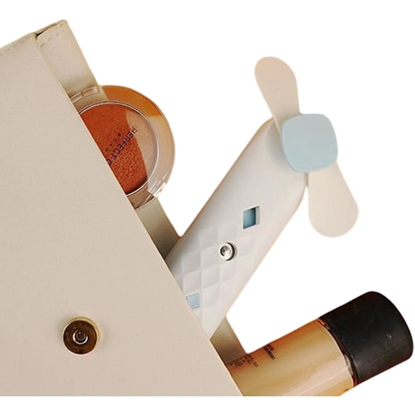 To-positions justerbare USB-drevne ventilatorer - Multifunktionel personlig ventilator til piger, kvinder, mænd, udendørs rejser