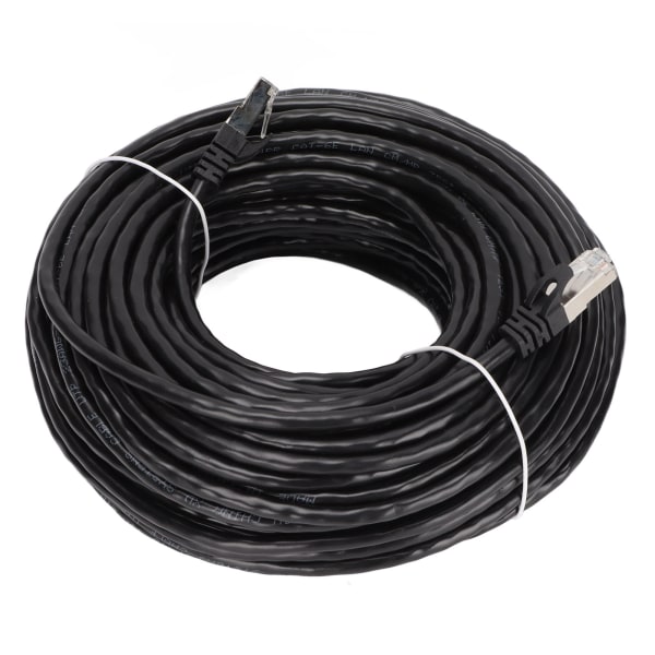 Cat 6 Ethernet-kabel EMI-skydd Låg returförlust 10 Gbps Höghastighets RJ 45-kontakt Internetsladd för PC 30 meter