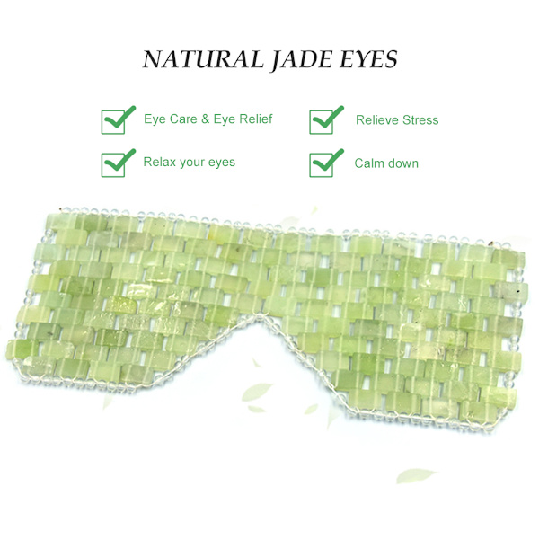Naturlig ögonmask Sten sovande ögonmask Eye Relax Eye Care Tool