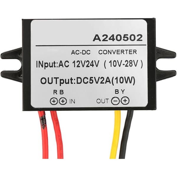 AC/DC strømforsyningsmodul - 12V/24V AC til 5V DC-omformer
