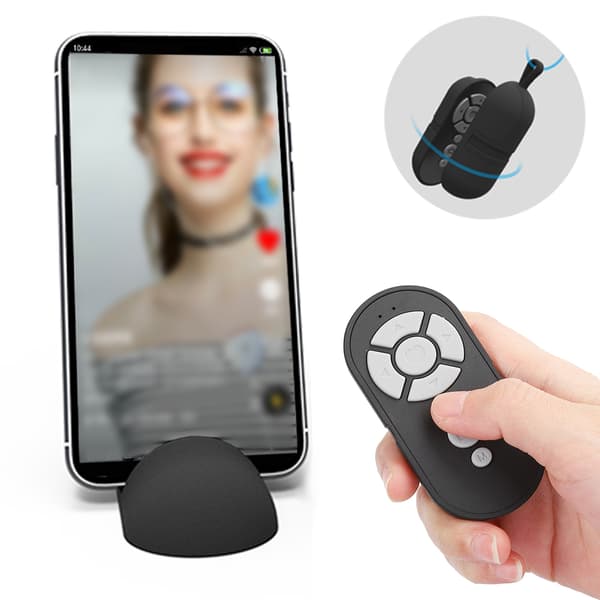 BSP‑116 Livekringkasting Selfie Gruppebilde Selvmedie Bluetooth Fjernkontroll