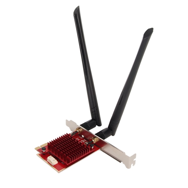 PCIE WiFi 6E -kortti AX210 AX5400M Bluetooth 5.2 Kolmitaajuinen langaton verkkokorttisovitin pelaamiseen ja työskentelyyn Windows 10 11 -käyttöjärjestelmille