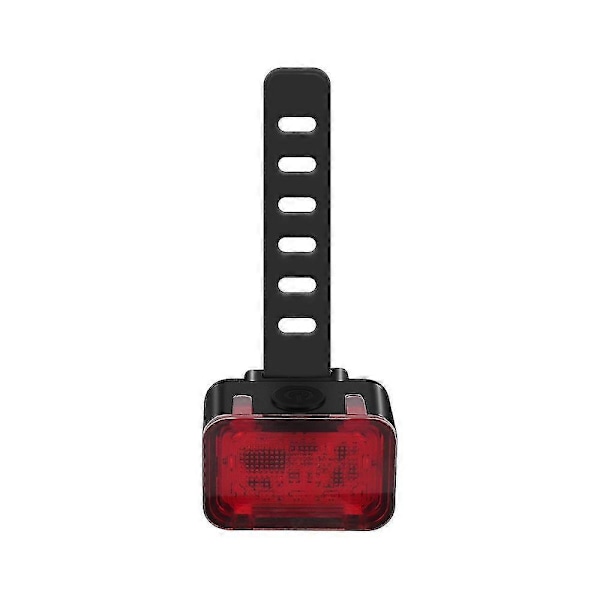 2 stk Sykkellyssett Vanntett Sykkellykt Baklys USB Oppladbar