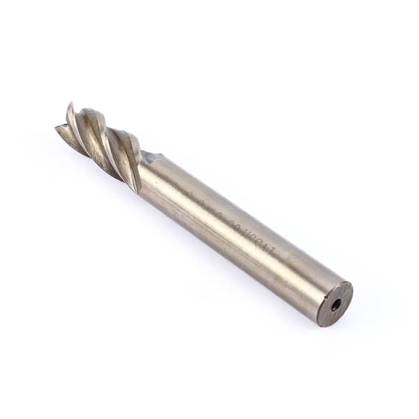 Högkvalitativ 4mm-12mm HSS CNC Rak Skaft 4 Skär Fräsborr