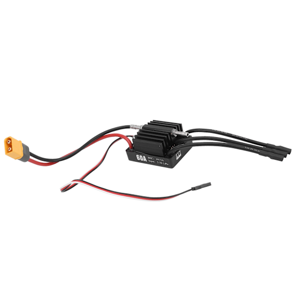 60A Borstlös Vattentät ESC 2‑3S RTR Version Uppgradering Tillbehör för RC Båtmodell