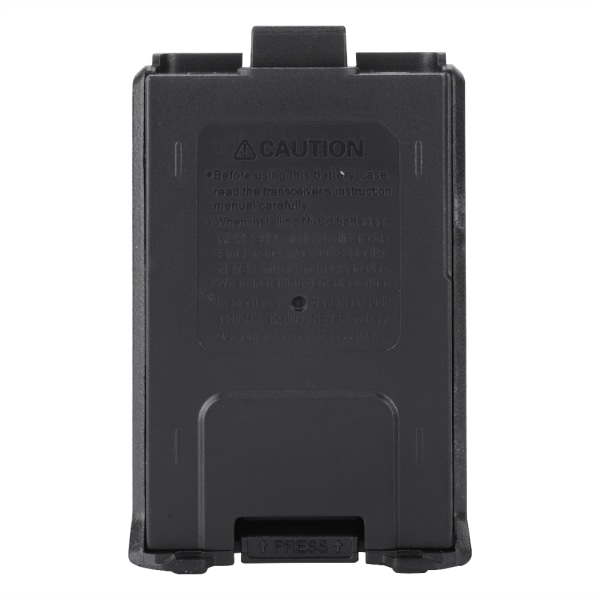 Bærbar kort svart batteriboks for BAOFENG UV5r UV5RB/UV5RE/UV5REPLUs UV5R+