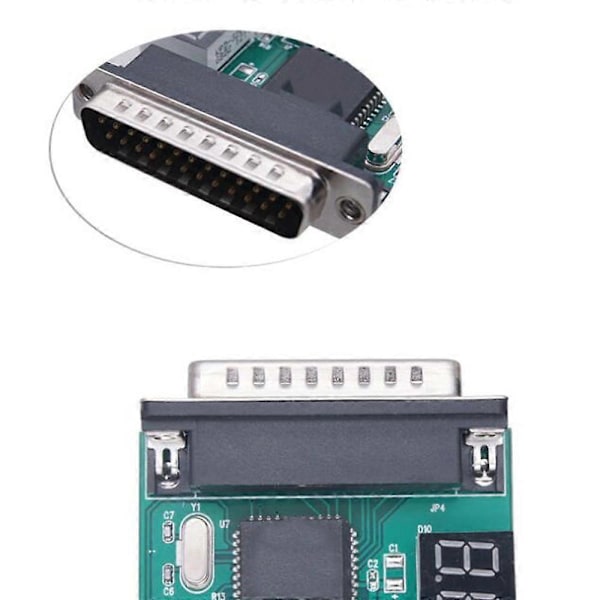 PC Diagnostic Card USB Post Card Bundkort Analysator Tester