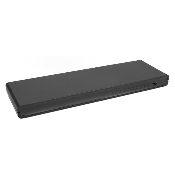 4K 1x8 HD Multimedia Interface-distributör 1 in 8 ut aluminiumlegering HD Multimedia Interface-splitter 100‑240V UK-kontakt