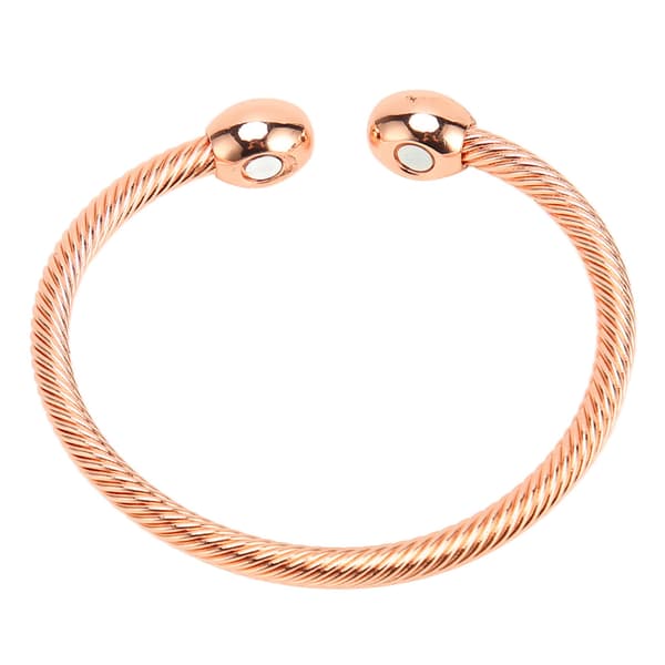 Magnetisk terapi slankearmbånd vridd kabelarmbånd menn kvinner helse velvære armbånd
