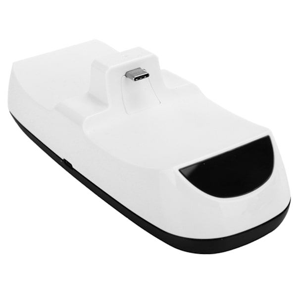 ABS Typ-C Dubbel Slot Laddare Dock Controller Stativ för Sony PS5 Controller Gamepad Vit