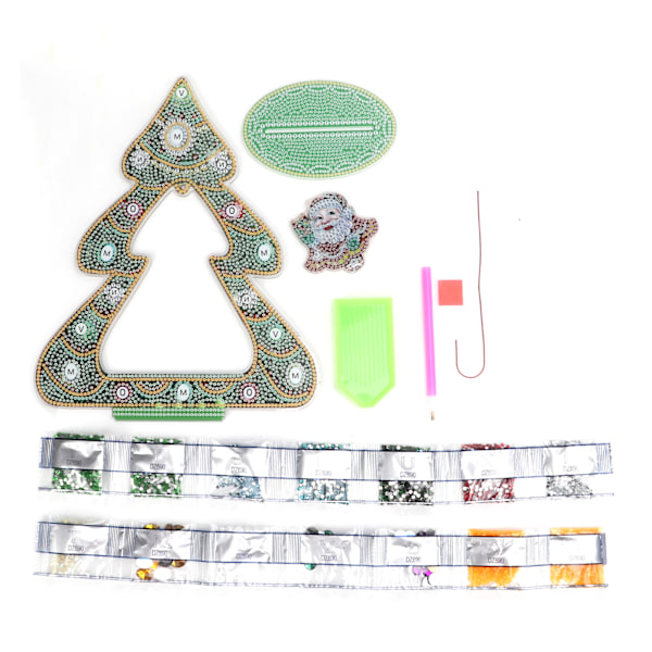 Rhinestone Maleri Fuldendt Håndværk DIY Produktion Akryl Materiale Krystal Juletræ