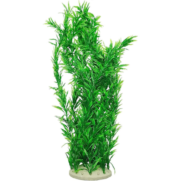 38cm Kunstig Sjøgress Akvarieplante, Akvarium Dekorasjon, Undervanns Akvatisk Plast Ornament