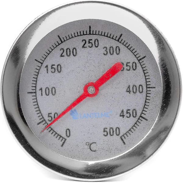 Termometer Träugn / Pizza Ugn / Stenugn / 400 C / 30 C analog, Bimetallisk.