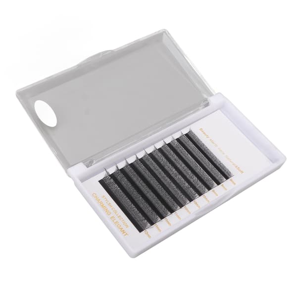 DIY Eyelash Extension 8-12mm Mix 10 rækker D Curl Tykke Fluffy Bløde 5D Lash Extension Clusters