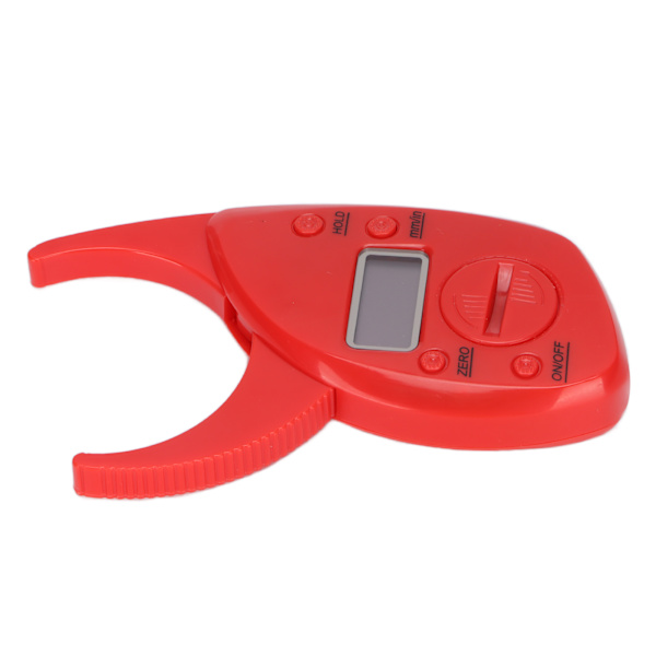 Fat Caliper Tester Body Fat Elektronisk Caliper og målebånd til nøjagtig måling af BMI Hudfold FitnessRed