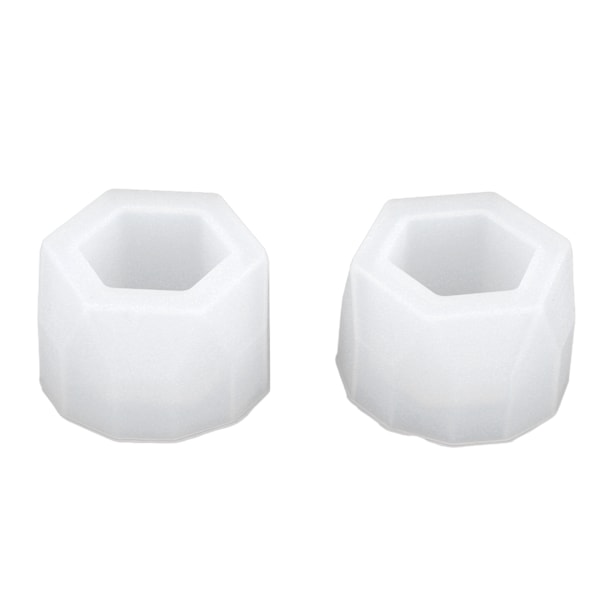 2pcs Box Resin Molds Jewelry Box Epoxy Molds with Hex Shape for DIY Resin Artwork and Storage Box