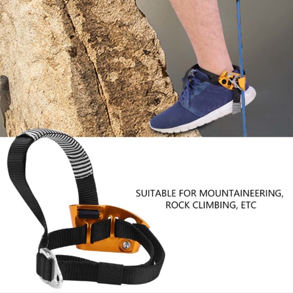Foot Ascender Riser för bergsklättringsutrustning (för höger fot)