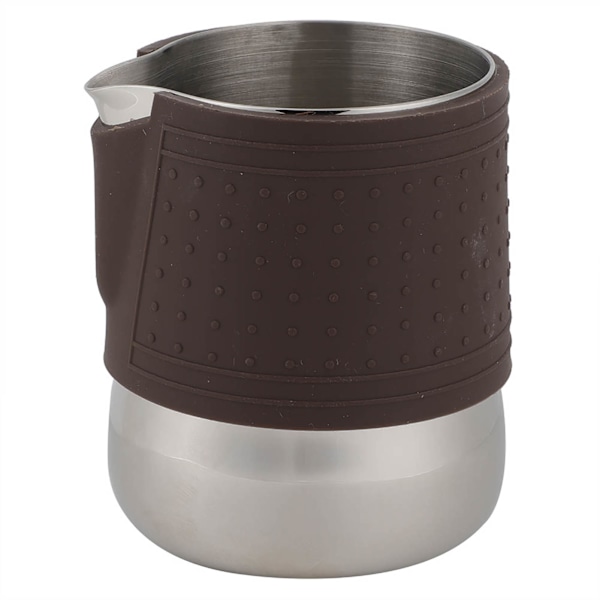 Rostfri Kaffe Kopp Skumning Mjölk Värmebeständig Latte Pitcher Kanna