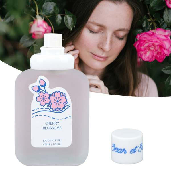 Dameparfyme Bærbar Langvarig Forfriskende Lett Duft Parfyme for Daglig Dating 50ml Cherry Blossom