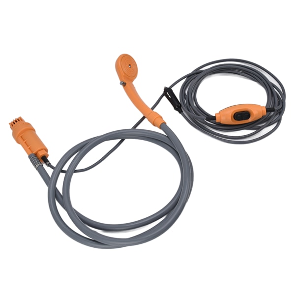 Campingbruser DC12V Bærbar Høj fleksibilitet Holdbar plastgummi Ergonomisk design Nem installation Udendørs bruser
