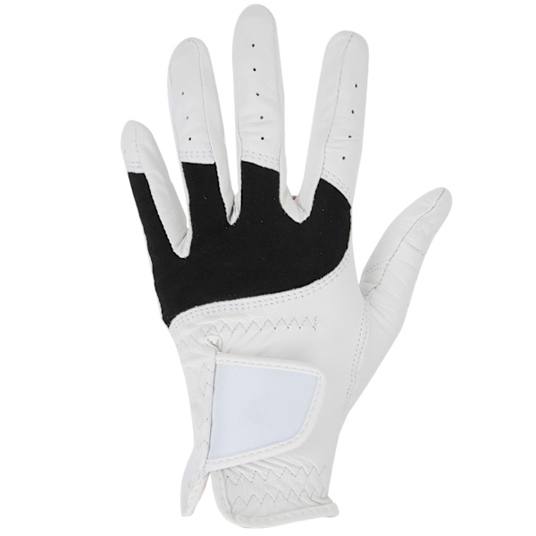 Vänsterhand Golfhandskar Män Cabretta Lädergrepp Antislip Andningsbar Mjuk Sport Handskar(Handskar Yards 24# )