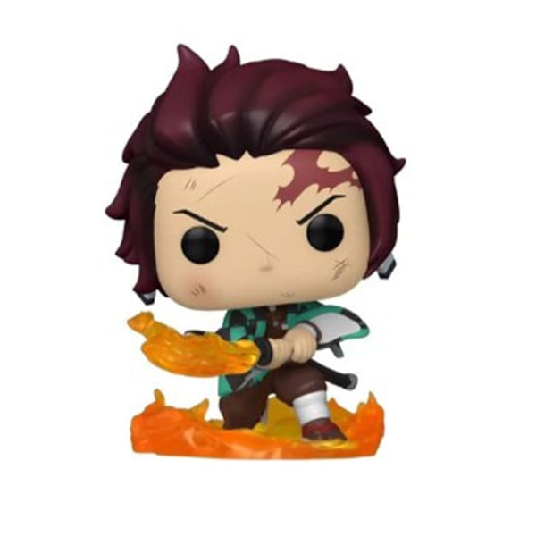 Anime Figur med levende udtryk Perfekte detaljer Vinyl 10 cm høj Tegneserie Samlefigur