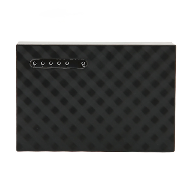 Netværksswitch 1000M 5 Port Selvtilpassende LED Panel Computer Gigabit Ethernet Netværksswitch 100‑240V US Stik