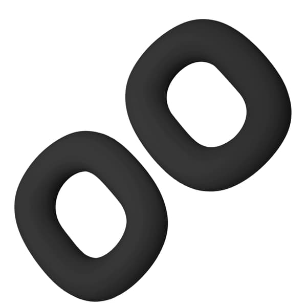 Udskiftning af headset-ørekopper i silikone, svedafvisende headset-ørehynder til IOS Earbuds Max Sort