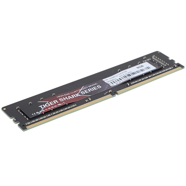 DDR4 RAM Sleek Aluminium Højtydende PCB DDR4‑2666MHz PC4‑25600 Desktop Hukommelse 8GB