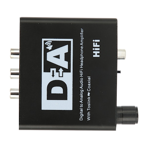 Digital til analog konverter HD AC digital til analog L/R RCA konverter med volumkontroll for HDTV
